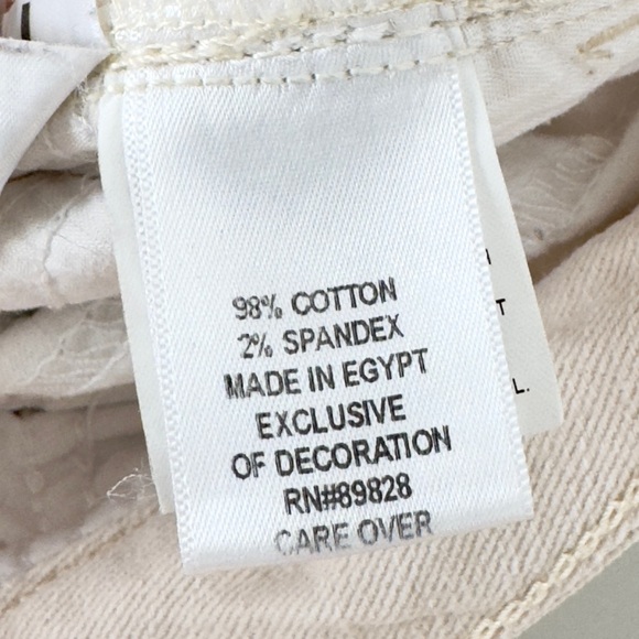 Laura Ashley Cream Jeans with Pocket Details - Picture 13 of 14